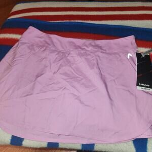 Head Womens Pink/Purple  Skort Tennis Athletic Sz XL NEW W/ Tags